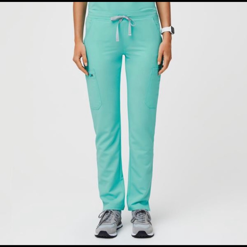 Figs Fresh Aqua Yola scrub pant
